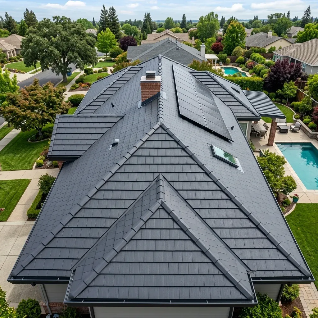 After: fully restored Melbourne roof