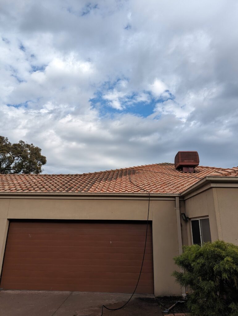 A Terracotta Roof Cleaned By True Roof