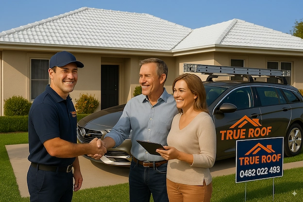 Roof colour visualiser preview